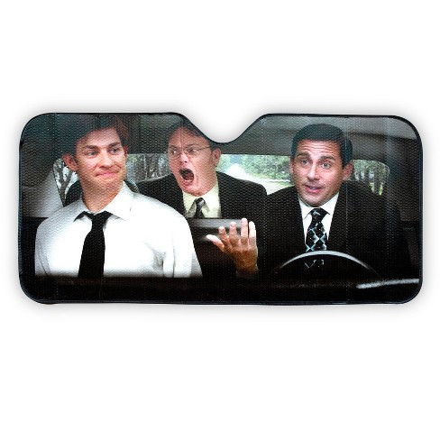 The Office Driving Funny Car Auto Sunshades Windshield Accessories
