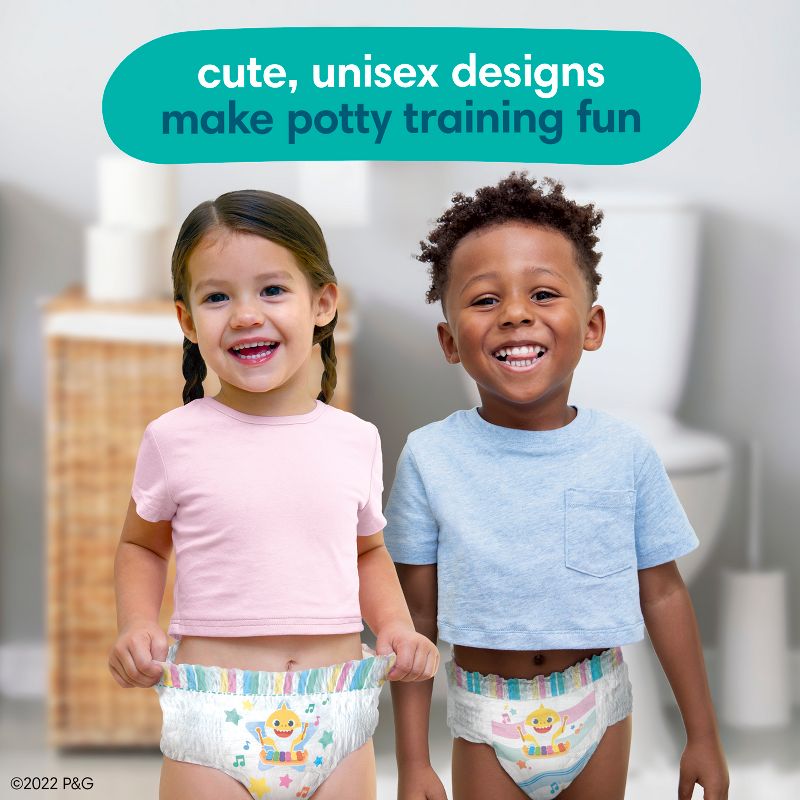 Pampers Pure Protection Training Underwear - Baby Shark - (Select Size and Count), 3 of 12