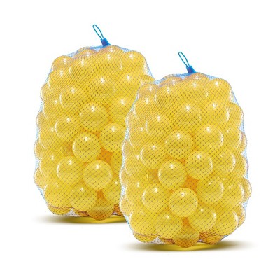 Upper Bounce 200-Pack Pink Crush Proof Plastic Pit Balls