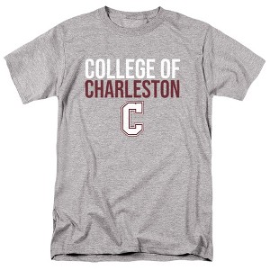 Men's College of Charleston Official Stacked T-Shirt - 1 of 4