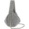 FATMOON Bling Full Glitter Knotted Handbag for Women Crystal Rhinestone Hobo Dumpling Bag Diamond Evening Clutch Crossbody Bag - 4 of 4