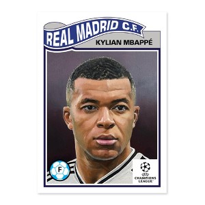 Topps UCC Living Set Card #690 | Kylian Mbappe - 1 of 4