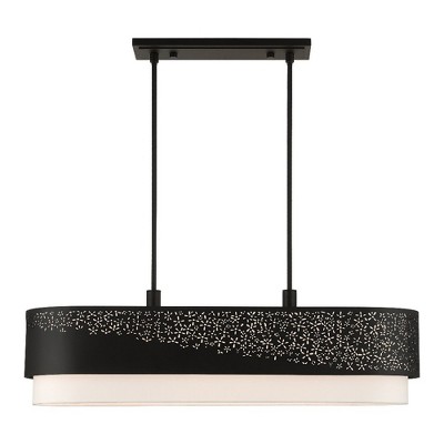 Livex Lighting Noria 6 - Light Chandelier in  Black