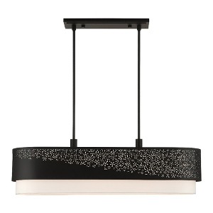 Livex Lighting Noria 6 - Light Chandelier in  Black - 1 of 2