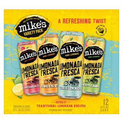 Mike's Hard Limonada Fresca - 12pk/12 fl oz Cans
