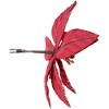 Northlight Glittered Poinsettia Christmas Floral Pick Clip-On Ornament - 10" - Red - 4 of 4