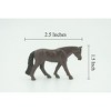 Collectible Wildlife Gifts | Quarter Horse, Hard Rubber, Hand Painted, Educational, Realistic, Farm Model,   Toys, Gift,      2 1/2"     F7018 B97 - 3 of 4