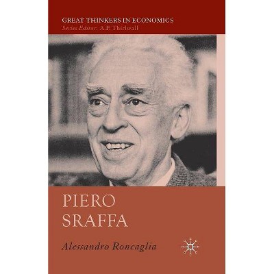 Piero Sraffa - (Great Thinkers in Economics) by  A Roncaglia (Paperback)