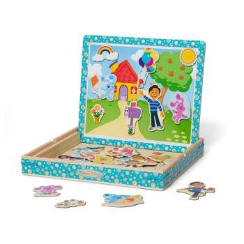 Melissa & Doug Blues Clues & You! Wooden Magnetic Picture Game