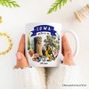 Artistic Iowa State Themes and Landmarks Personalized Mug With Custom Name Non-Custom 12oz - 3 of 4
