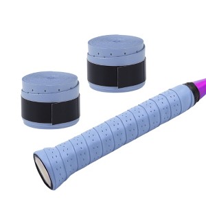 Unique Bargains Tennis Racket Grip Tape Anti-Slip Absorbent Breathable 2 Pcs - 1 of 4