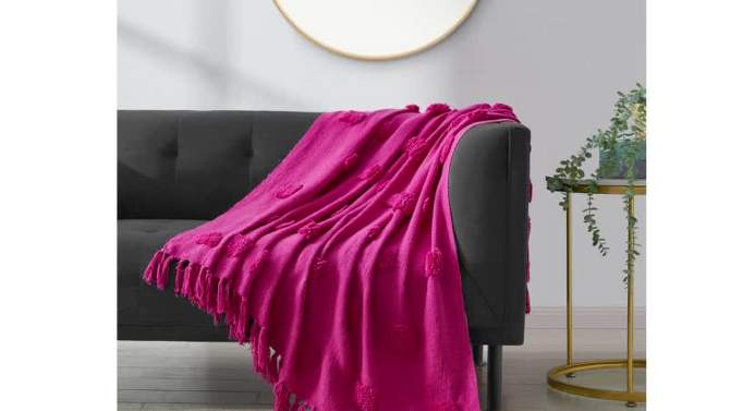 50"x60" Anida Tufted Throw Blanket - Refinery29, 2 of 6, play video