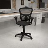 Flash Furniture Mid-Back Transparent Black Mesh Multifunction Executive Swivel Ergonomic Office Chair with Adjustable Arms - 2 of 4