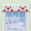 Collections Etc Exquisite Poinsettia Curtains - 2 of 2