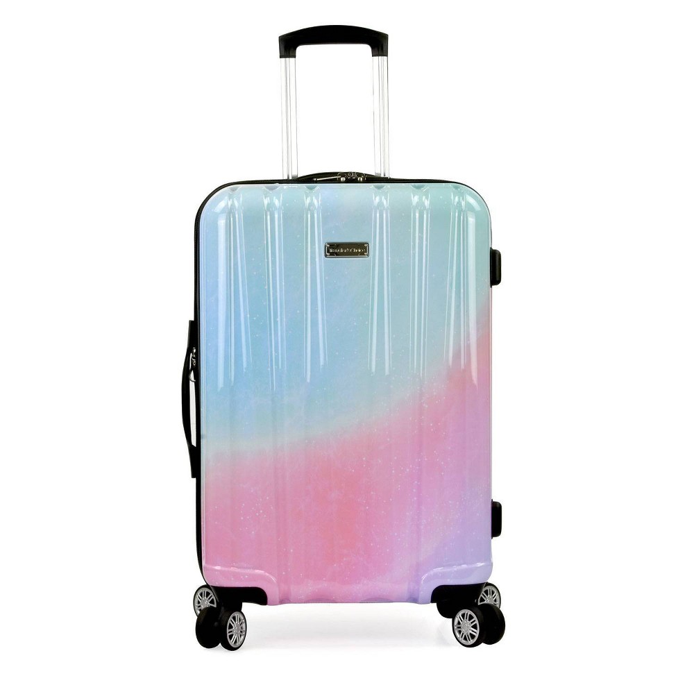 Traveler's Choice Ruma II Hardside Expandable Medium Checked Spinner Suitcase - Pixie Pastel