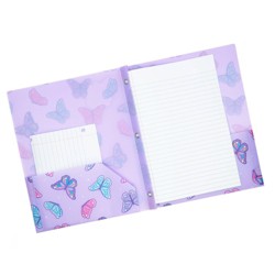 2 Pocket Plastic Folder With Prong Fasteners - Yoobi™ : Target