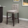 Counter and Barstool with Padded Back - CorLiving - 2 of 4