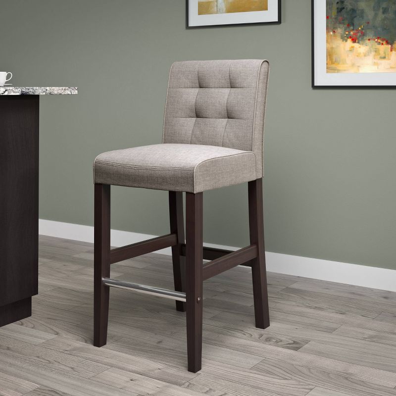 Counter and Barstool with Padded Back - CorLiving, 2 of 6