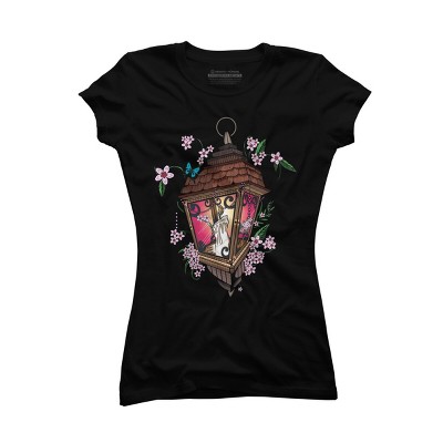 Junior's Design By Humans Beautiful Lantern By Adamzworld T-Shirt