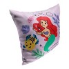 Disney Little Mermaid Doodle Ariel Throw Pillow 18x18 Inches - 3 of 3