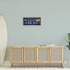 Stupell Industries On Lake Time with Oar Floating Frame Canvas Art, Brown, 25" x 11" - 3 of 4