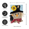 Evergreen Scarecrow Season Burlap Garden Flag, 12.5 x 18 inches - 2 of 4