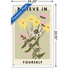 Trends International Botanical Believe In Yourself Framed Wall Poster Prints - 3 of 4