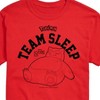 Men's - Pokémon - Snorlax Team Sleep Short Sleeve Graphic T-Shirt - 2 of 4