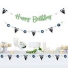 Big Dot of Happiness Kentucky Horse Derby - Horse Race Birthday Party Letter Banner Decoration - 36 Banner Cutouts and Happy Birthday Banner Letters - 2 of 4