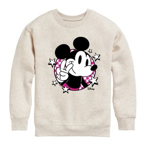 Boys' - Disney - Mickey & Friends Graphic Long Sleeve Fleece Sweatshirt - 1 of 4