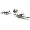 Level 3 Model Kit Supermarine Seafire F.XVII Fighter Aircraft with 3 Scheme Options 1/48 Plastic Model Kit by Airfix - 2 of 4
