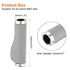 Unique Bargains Non-Slip PU Fit 7/8" Mountain Road MTB Scooter Bike Handlebar Grips 1 Pair 5.31" - 2 of 4