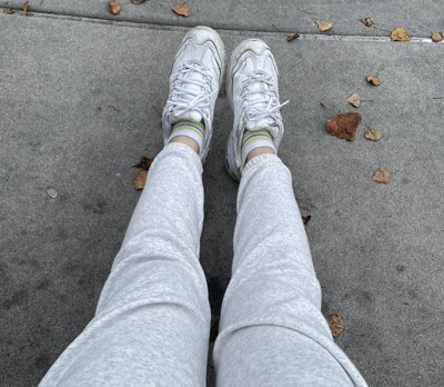 Women's Fleece Joggers - All In Motion™ Heathered Gray S : Target