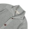 Hope & Henry Boys'  Long Sleeve Mock Neck Cardigan, Infant - 2 of 4