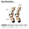Mexico Sugar Skull Women Printed Crew Socks Funny Funky Socks Soft Polyester Novelty Gifts for Artists Men - 2 of 4