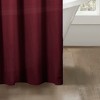 RT Designers Collection Home 3 Gauge Peva Stylish Shower Curtain Liner 70" x 72" Burgundy - 2 of 3