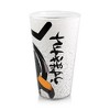 Just Funky Naruto and Kakashi Hand Sign 16oz Pint Glass Set of 2 - 2 of 4