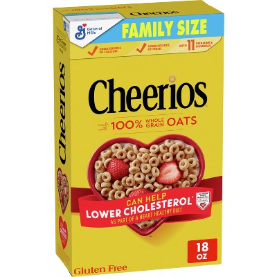 Honey Nut Cheerios Breakfast Cereal - 10.8oz - General Mills : Target