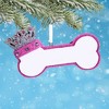 Polarx 2.25 In Princess Dog Bone Christmas Tree Ornament , Christmas Decor Crown Princess Bone (1PC) - 2 of 4