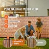 VEVOR Natural Reed Fencing, 4 ft x 16.4 ft, Reed Screen Curtain Balcony Reed Fence Roll for Outdoor Backyard Patio, Decorative Fence - 3 of 4
