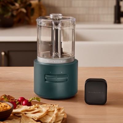 KitchenAid Go Cordless Food Chopper battery sold separately Hearth & Hand™ with Magnolia: 5-Cup, Stainless Steel Blades battery not included‼️