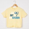Simply Sage Market Pickleball Get Out Of My Kitchen Boxy Crop Top - 2 of 4