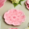 Certified International (Set of 4) 11" Wildflower 3D Floral Melamine Dinner Plates Pink - 2 of 4