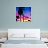 Painted Skies Above The Palms by 5by5collective Unframed Wall Canvas - iCanvas - 3 of 3