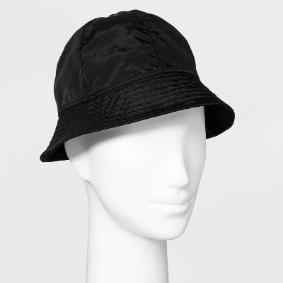 Women's Nylon Bucket Hat - Wild Fable™ Black