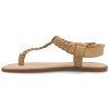 Journee Women's Genevive Flat Sandals - 2 of 4