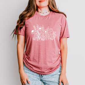 Simply Sage Market Wildflower Garden Short Sleeve Tee - 1 of 4