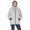 Women's Puffer Jacket with Cozy Faux Fur - S.E.B. By Sebby - 4 of 4