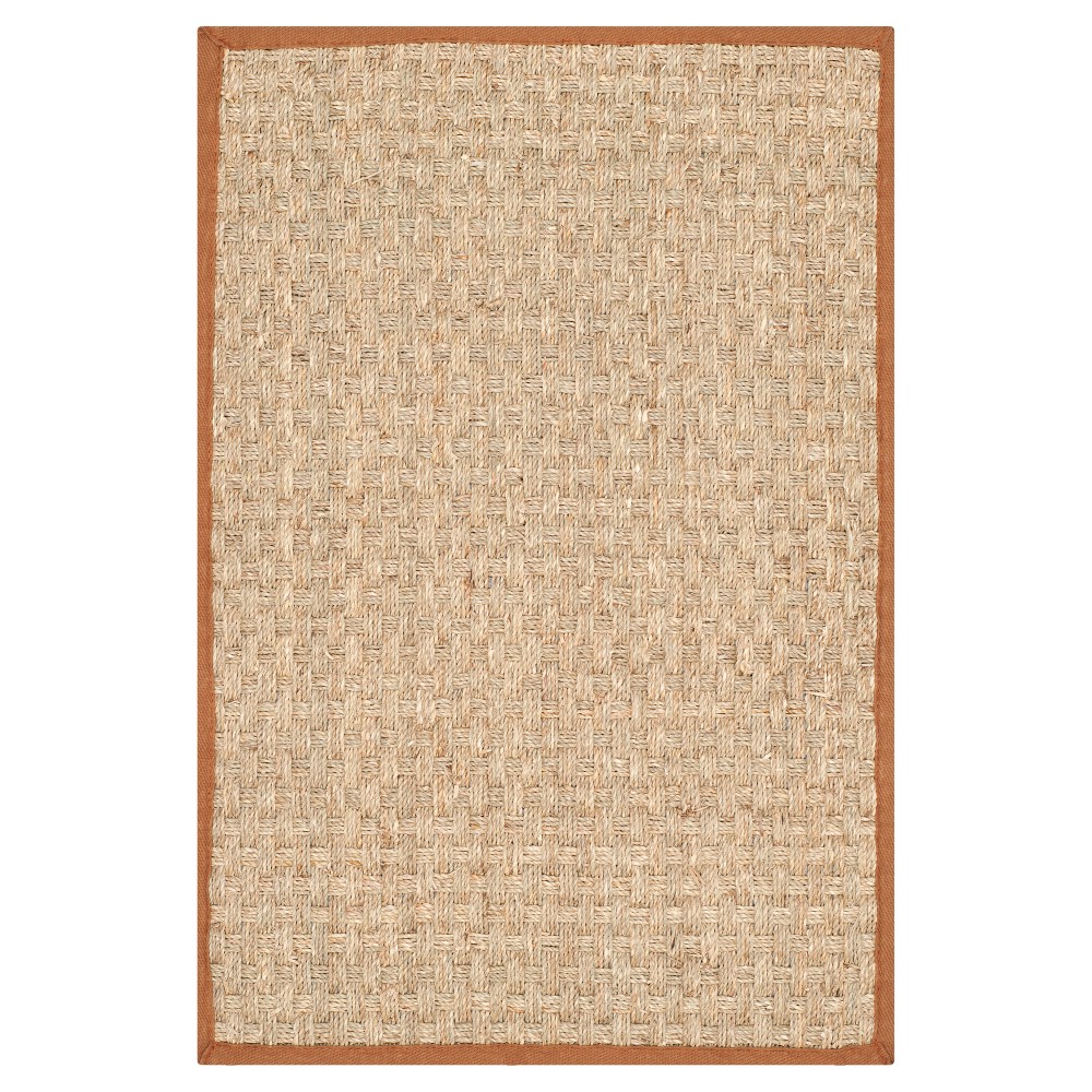 2'6inx4' Ginger Rug Natural/Brown - Safavieh