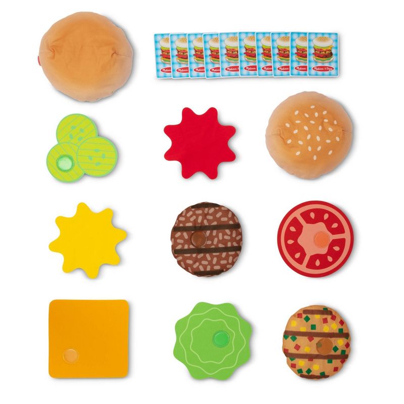 Melissa &#38; Doug Burger Matching, Catching, and Stacking Games, 4 of 10